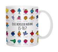 Mug thermo réactif en céramique MONSIEUR MADAME 30cl