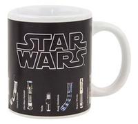 Mug sabre laser Star Wars thermoréactif - Officiellement licencié Disney, Révélez les sabres avec une boisson chaude, Cadeau pour fans de Star Wars & Mandalorian, 295ml