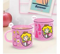 Paladone Mug en céramique Super Mario Princesse Peach thermochromique 300 ml sous licence Nintendo