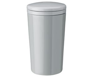 Mug thermos CARRIE 400 ml, gris clair, acier inoxydable, Stelton