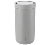 Mug thermos TO GO CLICK 200 ml, gris clair mat, Stelton
