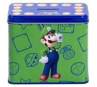 NINTENDO Set tasse + tirelire Luigi Super Mario Bros