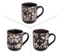 Table Passion – Mug Tsubaki 47 cl – Grès Marron G – Lot de 3