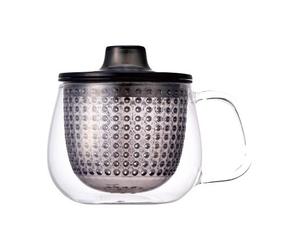 Mug Unimug + Infuseur À Thé Gris - 35cl - Kinto