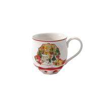 Villeroy & Boch - Toy's Fantasy Mug avec Anse Boutique Jouets Blanc, Tasse à Café, Vaisselle, Gobelet de Noël, Article de Noël, Porcelaine Haut de Gamme