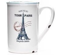 Mug vintage Paris Tour Eiffel effet émaillé Tasse rétro