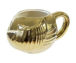 Mug Warner Bros. Discovery Harry Potter Snitch en 3D DorÃ© 440 ml