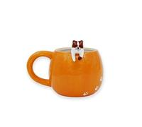 Winkee Tasse à Café Pet Friends Chien - Mug Café et Tasse à Thé Grande 450 ml en Céramique pour Adultes et Enfants - Cadeau Anniversaire, Rentrée Scolaire et Fête des Mères