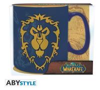 Mug - WORLD OF WARCRAFT - 460 ml - Alliance - Compatible micro-ondes - Revêtement mat