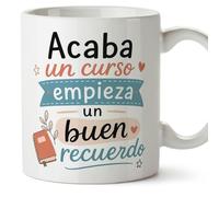 Mugffins mug enseignant avec texte Acaba un curso empieza un buen recuerdo en Espagnol | cadeau professeur école | idée remerciement | Enseñanza v3