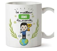 Mugffins Mug/Tasse Ami -Famille Monde -Idées Cadeaux Drôles -Tasses de Café/Thé