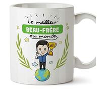 Mugffins Mug/Tasse Beau-Frère -Famille Monde -Idées Cadeaux Drôles -Tasses de Café/Thé