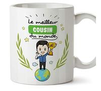Mugffins Mug/Tasse Cousin -Famille Monde -Idées Cadeaux Drôles -Tasses de Café/Thé