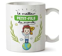 Mugffins Mug/Tasse Petit-Fils -Famille Monde -Idées Cadeaux Drôles -Tasses de Café/Thé