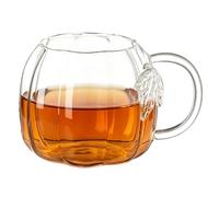 Mugs À Café D'Automne Tasses À Thé Saisonnières En Forme De Verrerie | Mug En Verre Déco Bureau Pour Lait Whisky Bière Eau Plein Air Camping Randonnée Pêche De Camp, Fête Maison Transparent