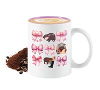Mugs Animaliers Récipient à Boisson Céramique 350 ml Hippopotame Drôle avec | Tasses Animaux Pour Maison, Salle de ole, Bureau, Boisson, Eau, Café, Chocolat Chaud, Thé,