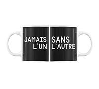 Mugs couple Jamais l'un sans l'autre | Tasses Duo Amour