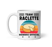 MugSmile Mug fromage Team raclette vintage Tasse raclette