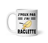 MugSmile Mug je peux j'ai raclette drôle fromage Tasse raclette