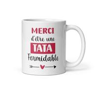 MugSmile Mug merci tata formidable tasse tata tante femme