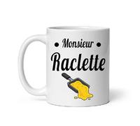 MugSmile Mug Monsieur Raclette fromage humour Tasse raclette