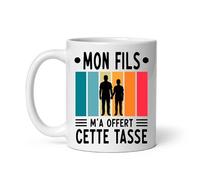 MugSmile Mug papa mon fils préféré m'a offert cette tasse vintage Tasse papa fête des pères