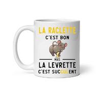 MugSmile Mug raclette levrette succulent drôle beauf Tasse raclette