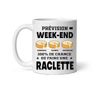 MugSmile Mug raclette prévision w nd drôle Tasse raclette