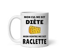 MugSmile Mug raclette ventre cul dit diète beauf Tasse raclette