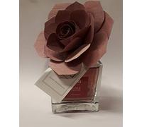 MUHA' | Diffuseur de parfum pour ambiances Rosa Diffuser, Fragrance Melograno, Diffuseur d'Ambiance avec Rose en Bois de Bouleau, Format de 100 ml