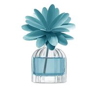 MUHA' | Parfum d'ambiance Flower Diffuser, parfum brise marine, diffuseur d'ambiance avec fleur en bois de bouleau, format de 60 ml