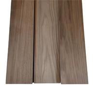 MULANGDI Panneau en Bois de Noyer Noir épaisseur 1 mm-5 mm brunissage Bois Massif Bricolage modèle de Construction Fait Main matériau(10X30,3mm)