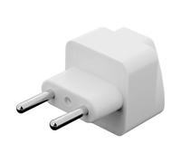 Multi-adaptateur Royaume-Uni Amérique Caraïbes vers Prise Type C - Blanc