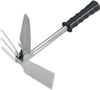 Multi Aides de jardinage 7in1 Râteau désherber pelle mesurer scier biner planter