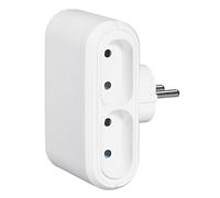 Multi Fiche adaptatrice Contact Répartiteur multiprise 4 prises Legrand, blanc, 230.00 voltsV