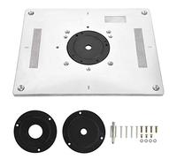 Multi-fonctionnelle routeur aluminium Table Insert Plaque Trimmer Machine de gravure Banc du bois Routeur Promotion Plate,Haute Efficacité