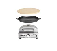 All'Grill Multi-Kulti Set 1 incl. pierre à pizza et plaque de gril en fonte