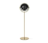 Multi-Lite Lampe de Sol Laiton/Noir Mat