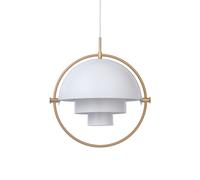 Multi-Lite Suspension Blanc & Laiton