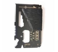 Multi-outils - HWDIY - 14 Fonctions - Acier Inoxydable - Compact 8,5 cm