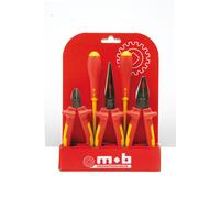 MULTI PACK ELECTRICIEN (3 PINCES + 2 TOURNEVIS ISOLES) MOB - 0000972101