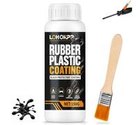 Multi Purpose Rubber Coating, Colle Caoutchou, Peinture Caoutchouc | Ruban Liquide, Revêtement Caoutchouc Étanche, Convient pour la Protection des Pinces et des Outils de Bijouterie, 150g - Noir