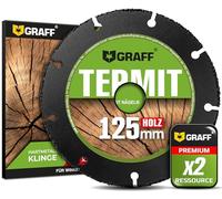 Multi Wheel GRAFF® Termit Disque à Tronçonner pour Meuleuse D'angle 125mm / 115mm, Coupe Fine en Bois, Stratifié, Plastique (125 mm)