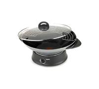 Wok TEFAL 1200 W ThermoSpot Thermostat antiadhésif Couvercle en verre si WO 3000