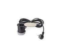 Multiconnecteur Vertikal Flat 60, diamètre 60mm, 1 x prise Schuko, 1 x USB Type A, 1 x USB Type C, Acier et Plastique, Acier inoxydable
