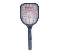 Multicouleur La raquette NO INSECT VENTEO Elimine tous les insectes volants Raquette électrique contre les insectes Bouton de sécurité on/off Fonctionne à pile