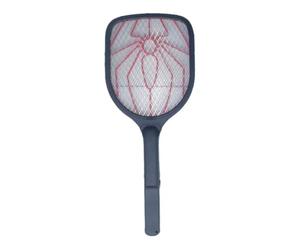 Multicouleur La raquette NO INSECT VENTEO Elimine tous les insectes volants Raquette électrique contre les insectes Bouton de sécurité on/off Fonctionne à pile