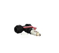 Multicuves - Kit couplage cuve - Raccord Té 32 mm + Vanne 1/4 de tour + Embout rapide