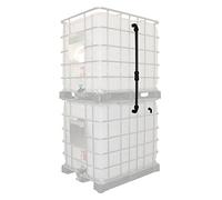 Multicuves - Kit Vertical de Raccordement de 2 Cuves Eau 1000 L + Trop-Plein