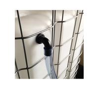 Multicuves - Pack trop-Plein cuve Eau Embout coudé Ø 25 mm + 2M Tuyau
